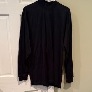 Classic Black Long Sleeve Tee for Men